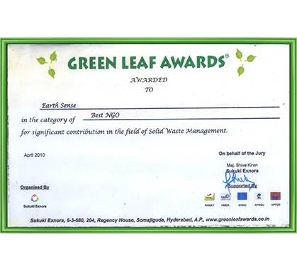 Green Leaf Award