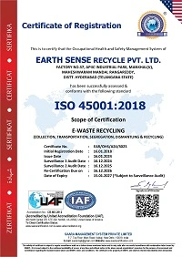 ISO 45001:2018 Certified